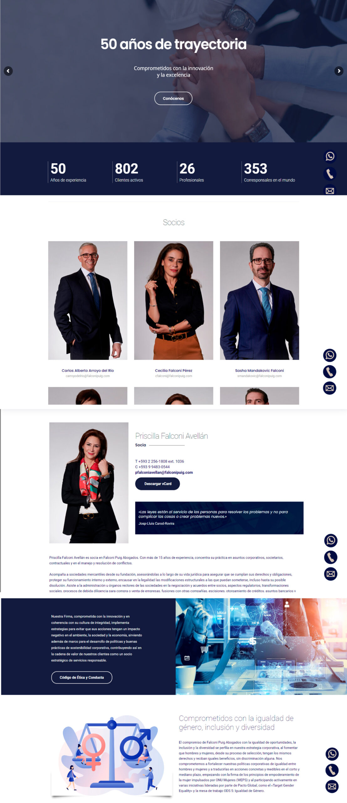 Login Mkt Digital - Portafolio Web Falconi Puig Abogados